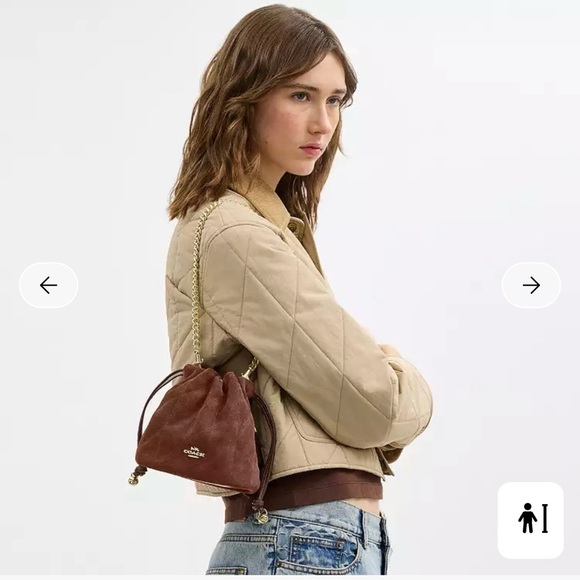 Faye Mini Drawstring Bag - Picture 3 of 9